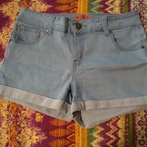 Light blue shorts
